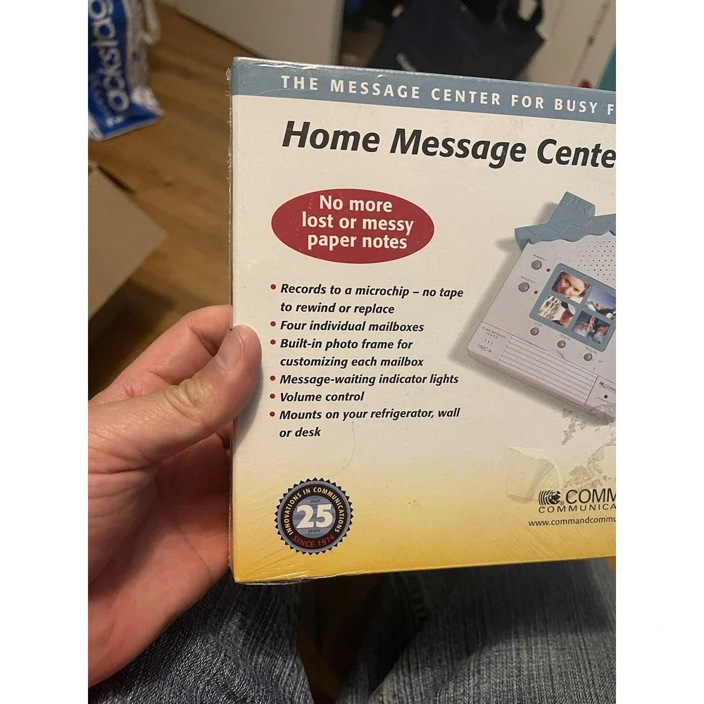HOME MESSAGE CENTER COMMAND COMMUNICATIONS MICROPHONE & RECORDER